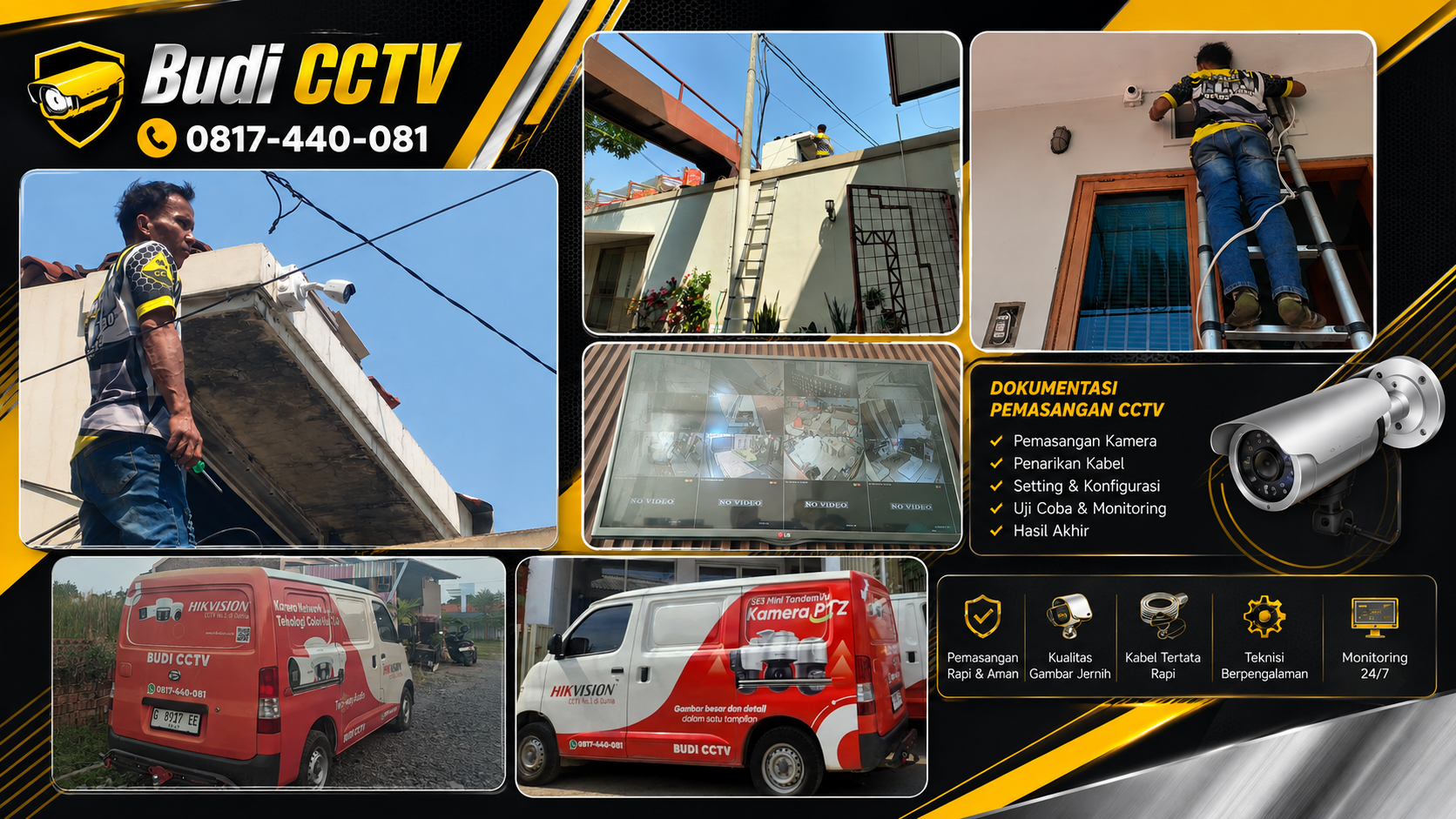 Pemasangan CCTV Batang, Cegah Pencurian Rumah